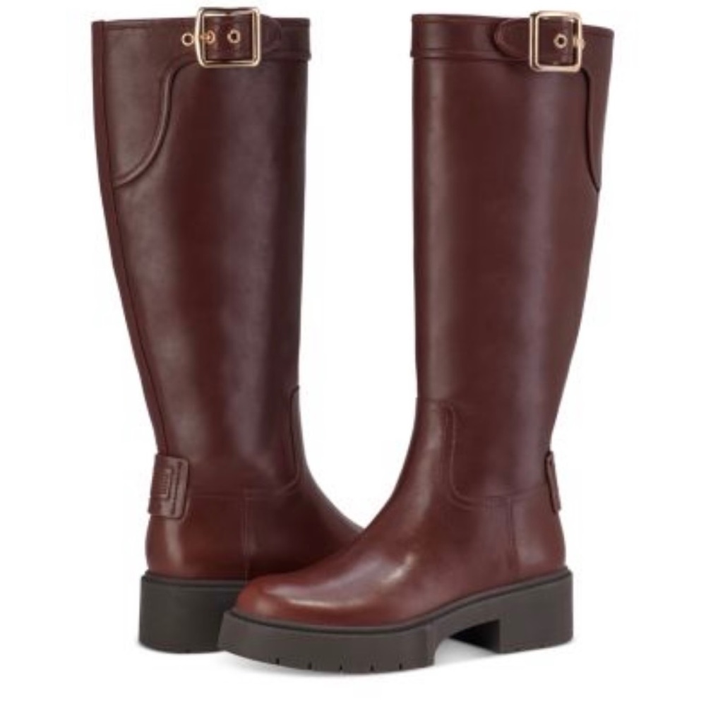 NIB COACH Women’s LILLI Buckle Boots - Picture 5 of 6